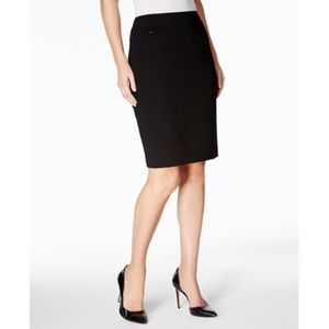Calvin Klein black pencil skirt